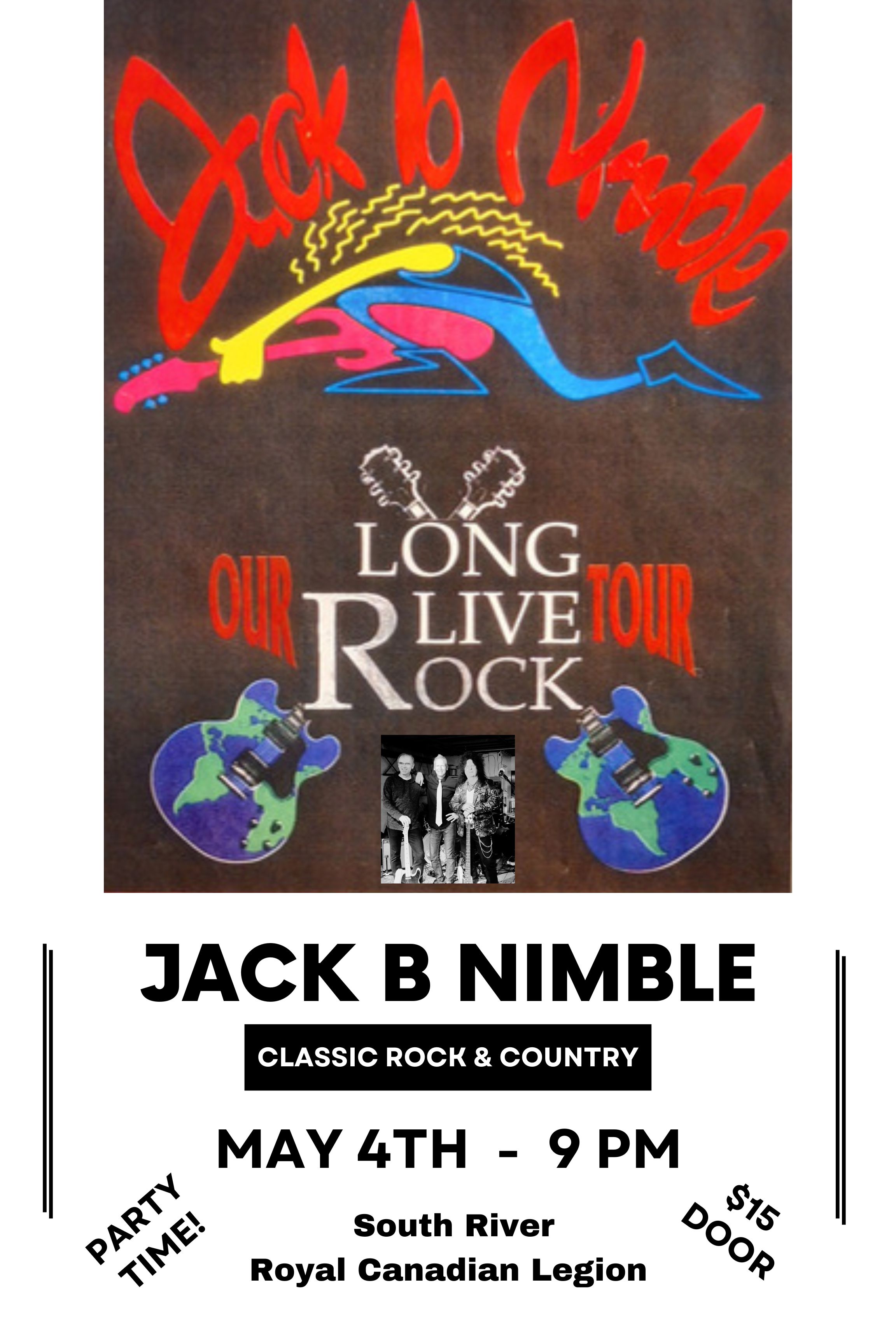 Jack Be Nimble Band at South River Legion Br. 390